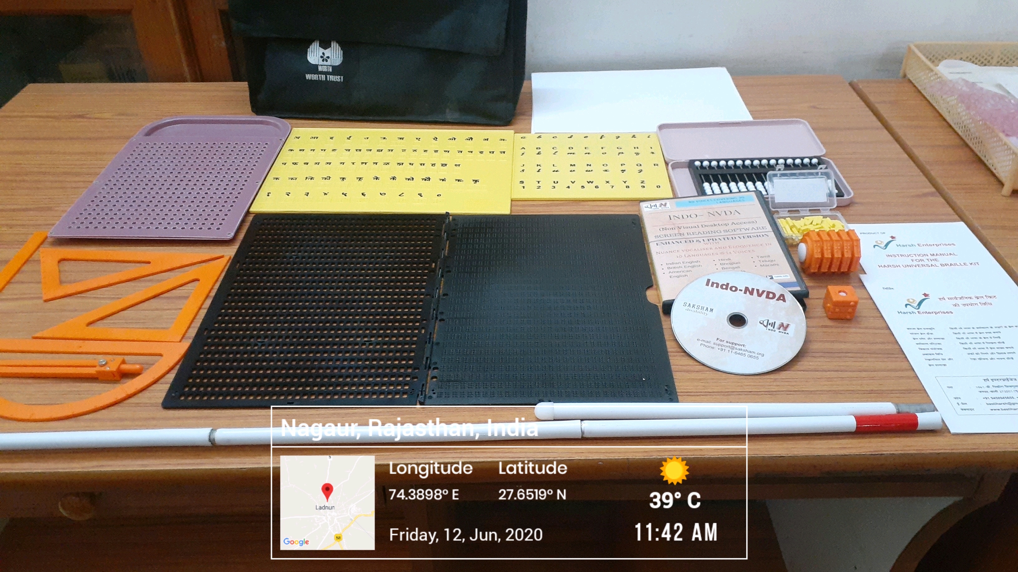 Disabled Friendly — Universal Braille Kit