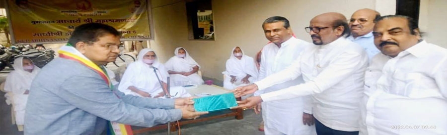 कुलपति का चैन्नई में तेरापंथ समाज ने किया सम्मान