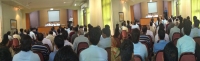 सेमिनार हाॅल में अभिनन्दन एवं मंगलभावना समारोह आयोजित