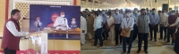 कुलपति सहित जैन विश्वभारती संस्थान के कार्मिक-दल ने किए भीलवाड़ा में आचार्य महाश्रमण के दर्शन